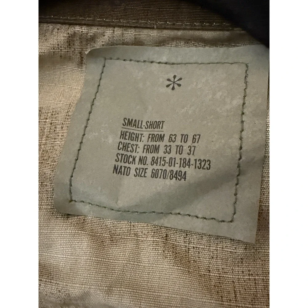 U.S.‎ Army BDU Woodland Camouflage Jacket Waleski Small-Short